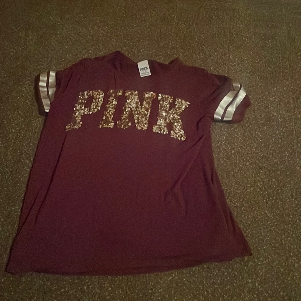 PINK sequin shirt